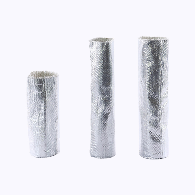 Lengan gentian kaca kerajang aluminium
